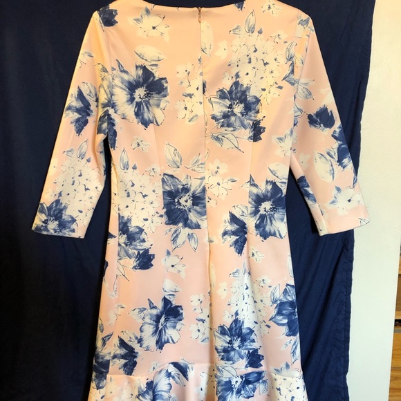 Zara Floral Dress with Ruffled Hem - Picture 5 of 7